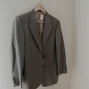 Oversized Vintage Gray Blazer